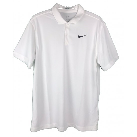 CAMISA NIKE POLO COURT DRI FIT - BRANCA